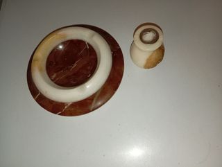 Cenicero y funda de Mármol Precioso