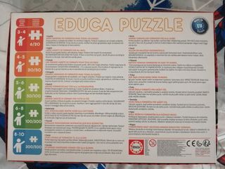 Puzzles Ladybug de Educa