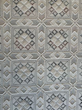 DOS COLCHAS DE GANCHILLO PARA CAMA DE 90 a 105