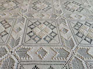 DOS COLCHAS DE GANCHILLO PARA CAMA DE 90 a 105