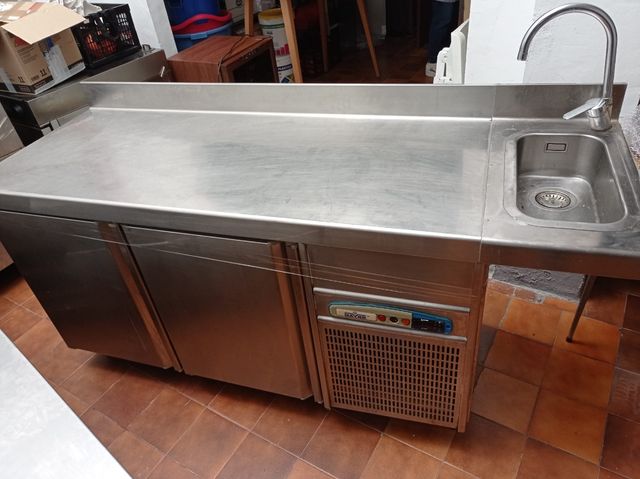 Nevera sotabanco 2 puertas