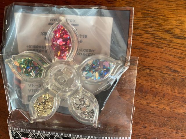 Set de adornos 3D para uñas - Pedrería brillante