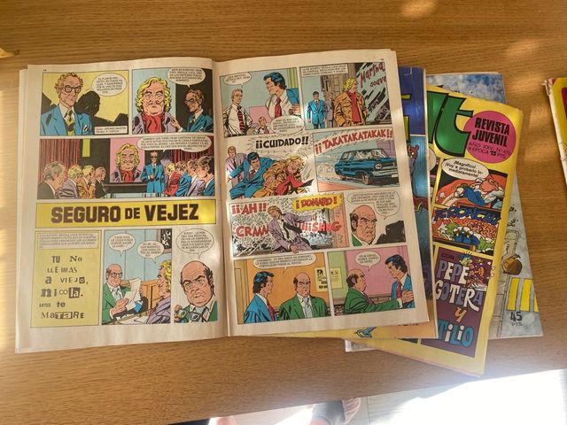Comics antiguos DDT