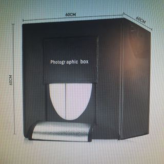 Caja de Luz para fotografía 60x60x60 led