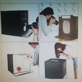 Caja de Luz para fotografía 60x60x60 led