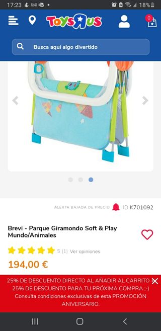 Parque infantil bebe