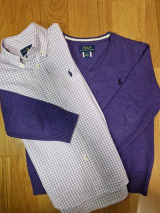 Jersey y camisa Ralph Lauren