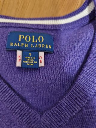 Jersey y camisa Ralph Lauren