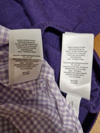 Jersey y camisa Ralph Lauren