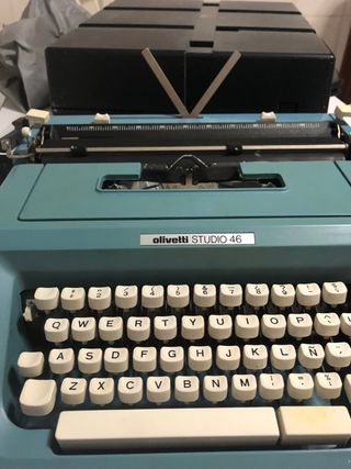 maquina escribir olivetti studio 46