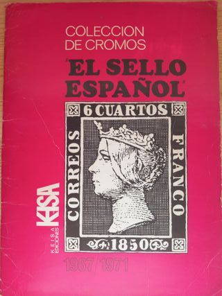 Album cromos completo El Sello Español (1967/1971)