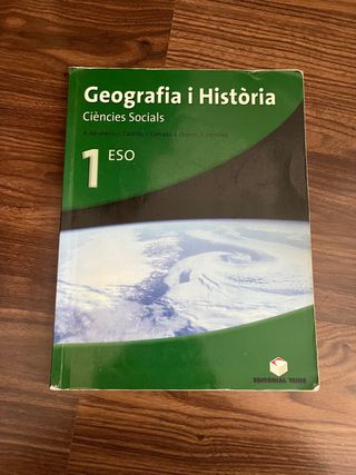 Libro Geografia y Historia 1r de ESO