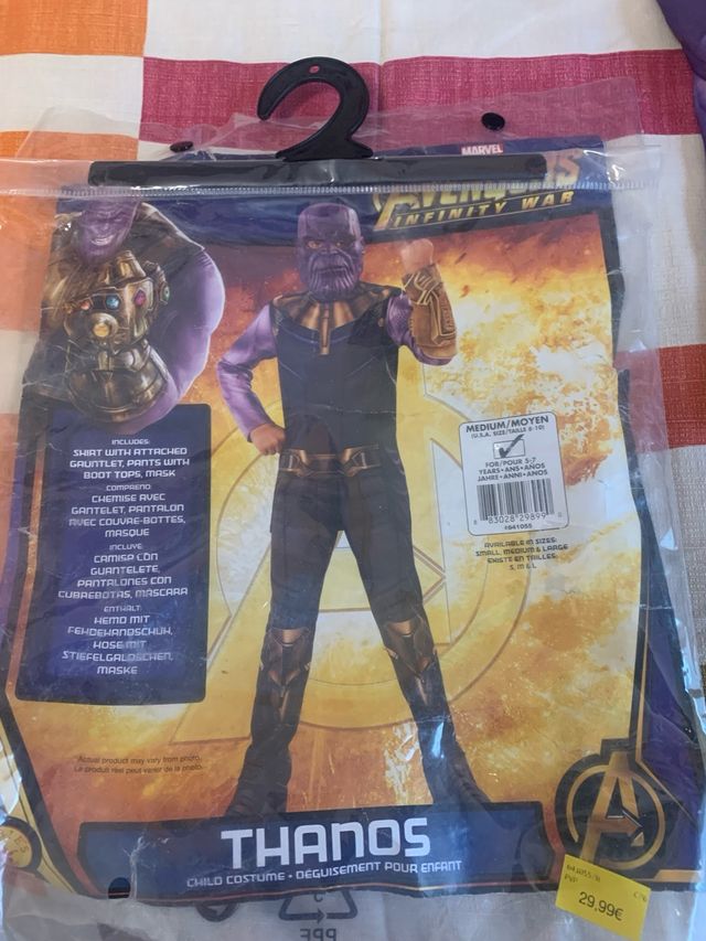 Disfraz Thanos niño 5-7