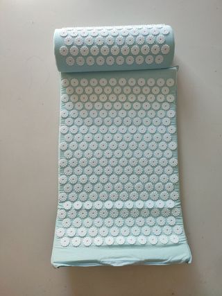 Esterilla fanstech con almohada masaje 