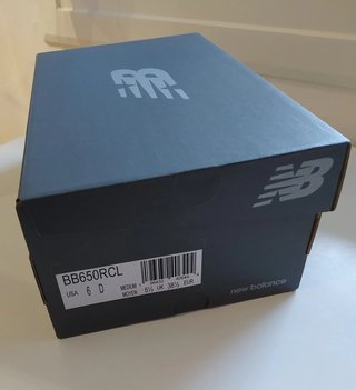 New balance 650 blanco,negro y gris /nuevas en paq