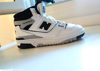 New balance 650 blanco,negro y gris /nuevas en paq