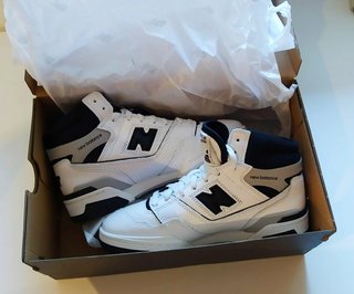 New balance 650 blanco,negro y gris /nuevas en paq
