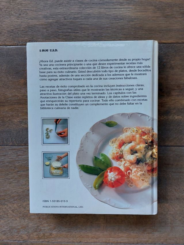 Clase de cocina.  Tapa dura