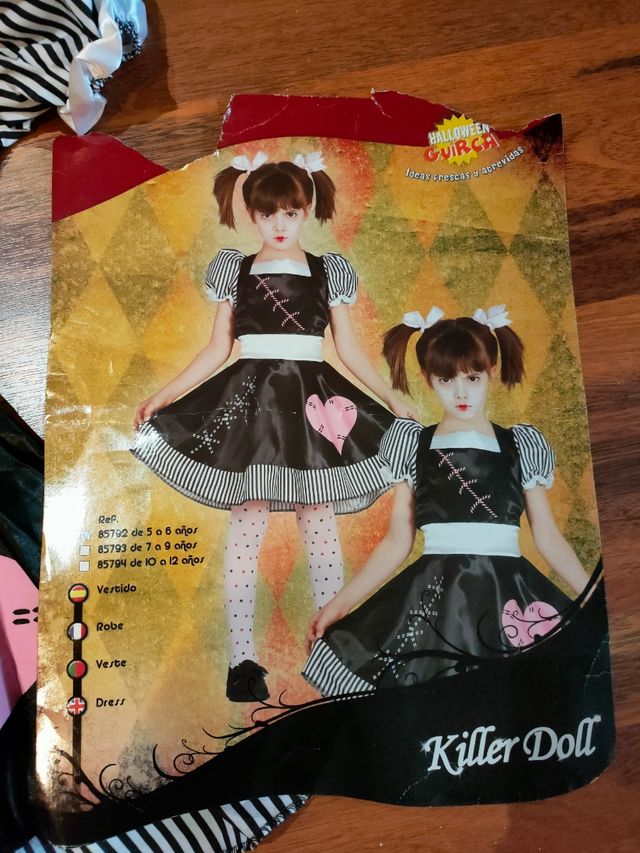 Disfraz niña Halloween