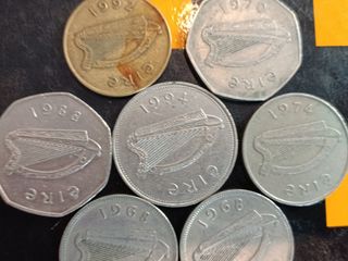 LOTE DE MONEDAS DE IRLANDA