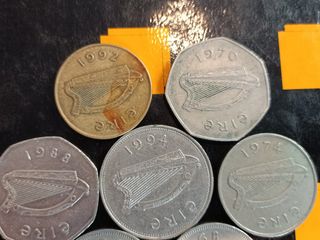 LOTE DE MONEDAS DE IRLANDA