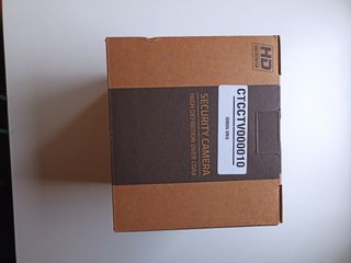 Cámara de seguridad con adaptador 12v