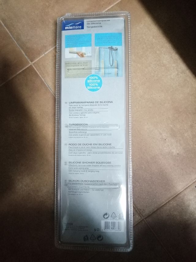 Limpiador mampara baño