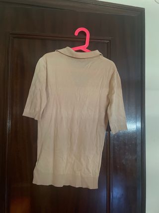 polo manga corta beige ralph lauren talla xs