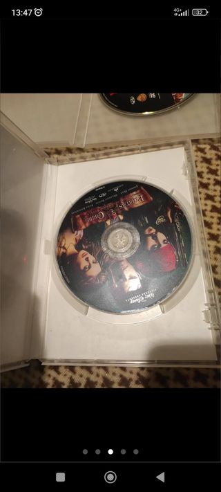 Lote DVD variados piratas caribe
