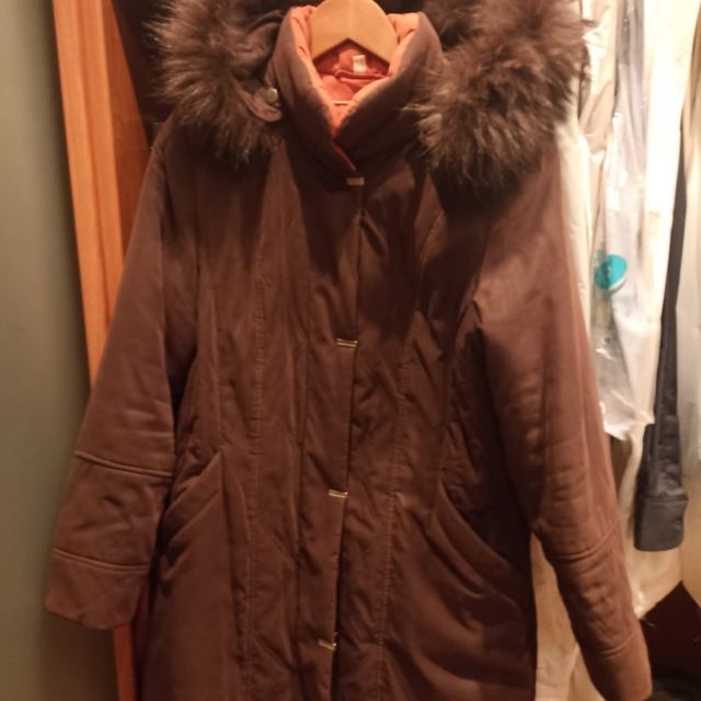 Anorack largo capucha 