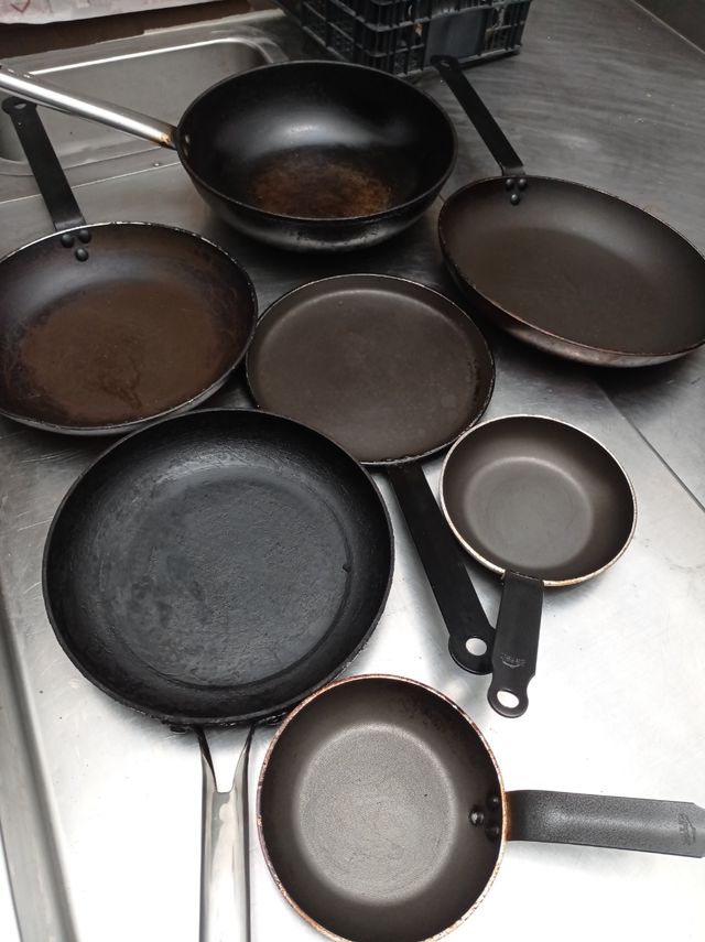 Set padella antiaderente e wok