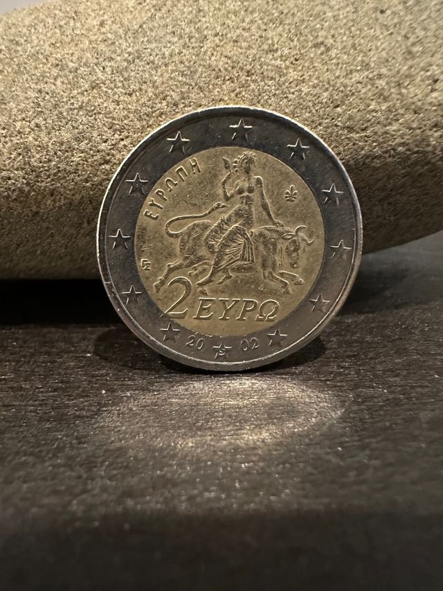 Moneda 2 euros Grecia 2002
