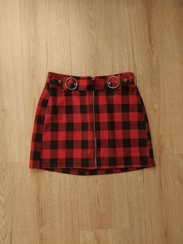 Falda de cuadros
