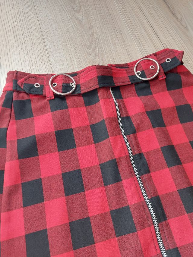 Falda de cuadros