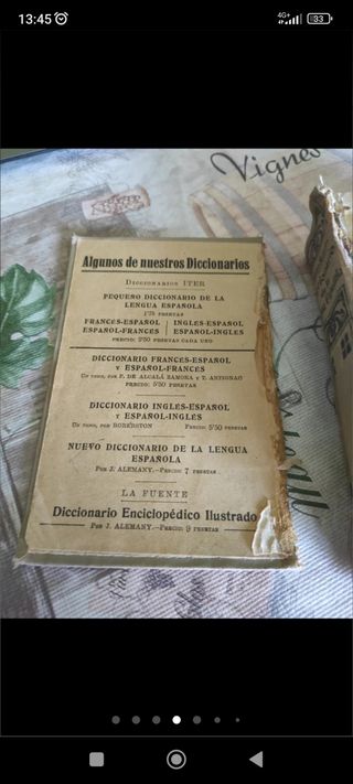Diccionario de la lengua española 1927