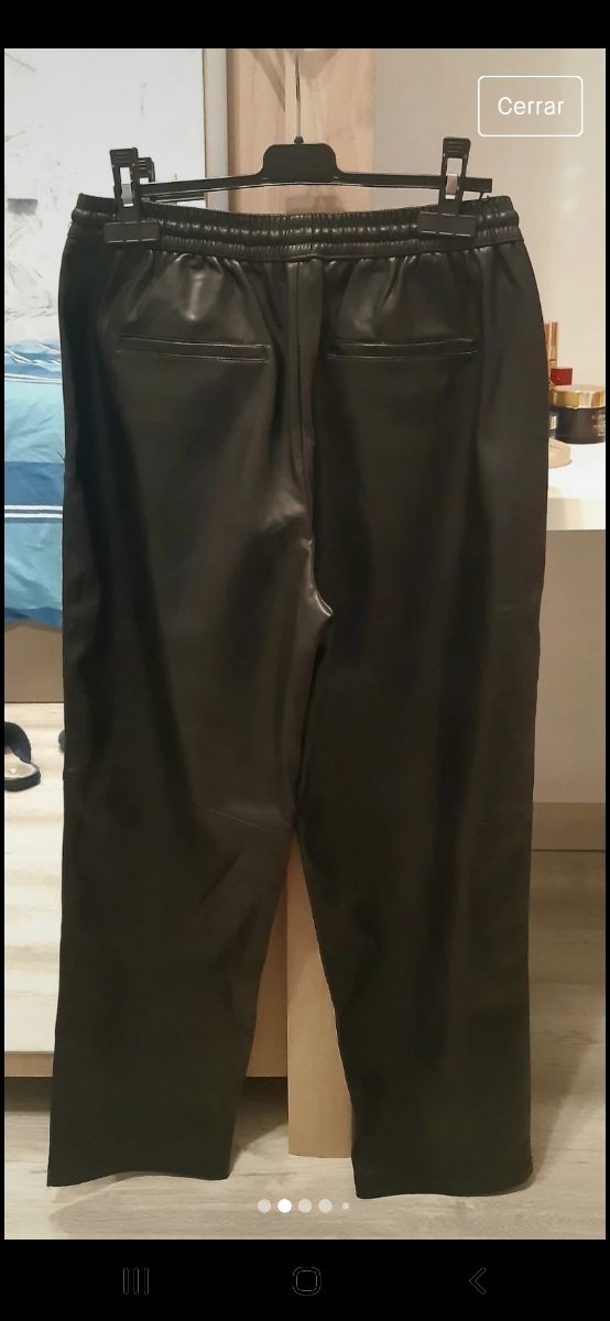 Pantalón emitacion  de piel