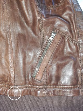 Cazadora piel