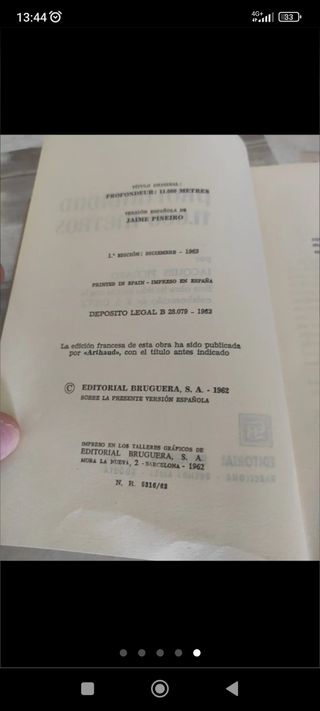 Profundidad 11.000 metros, d.l.1962