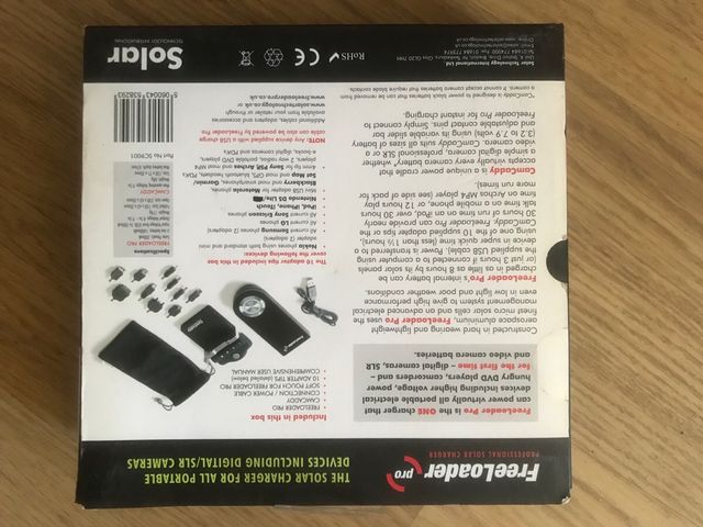 Cargador Solar portatil (FREELOADER PRO)