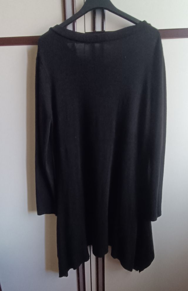 Vestito lungo nero da donna taglia XL
