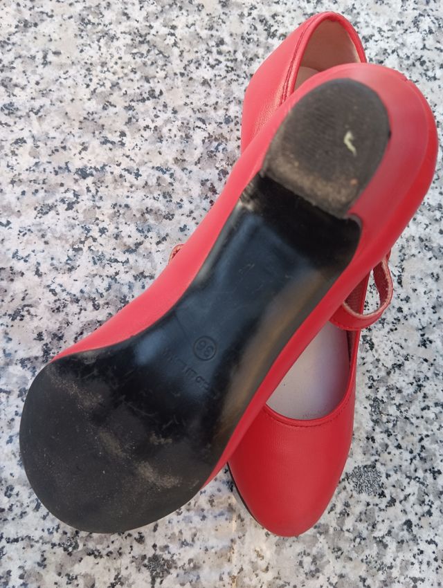 Zapatos de flamenca