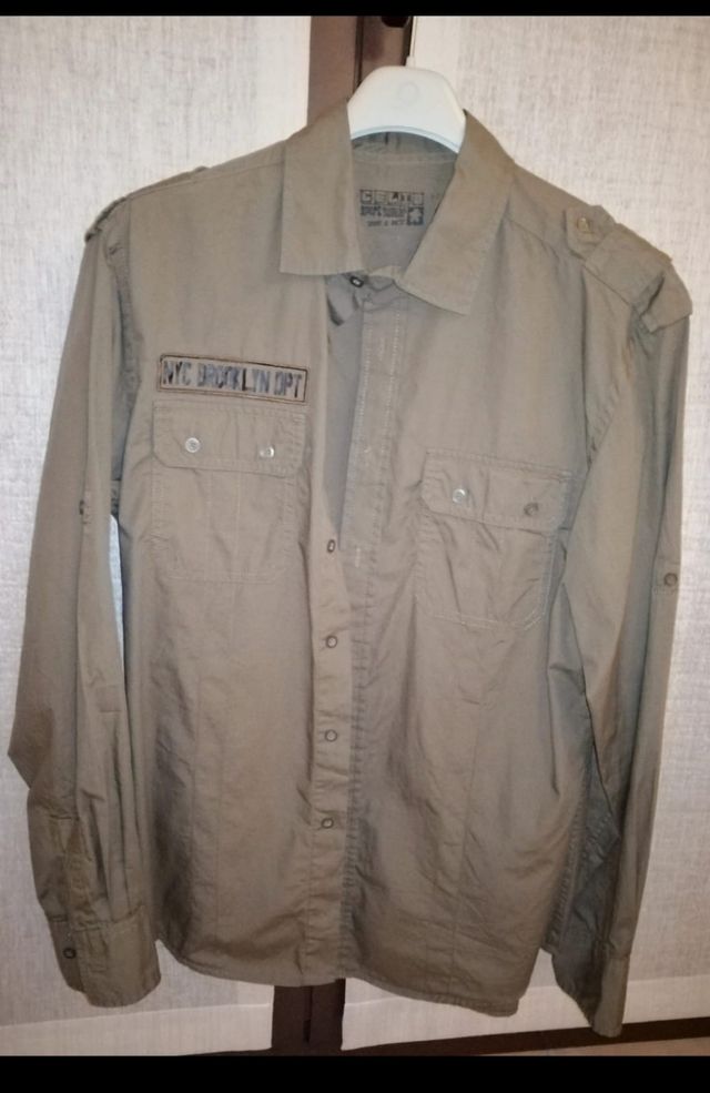 Camicia verde militare Celio