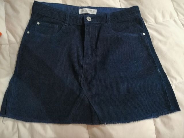 Falda azul-Talla 12