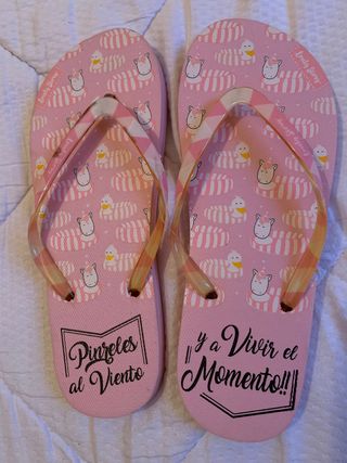 chanclas mujer talla 37 nuevas