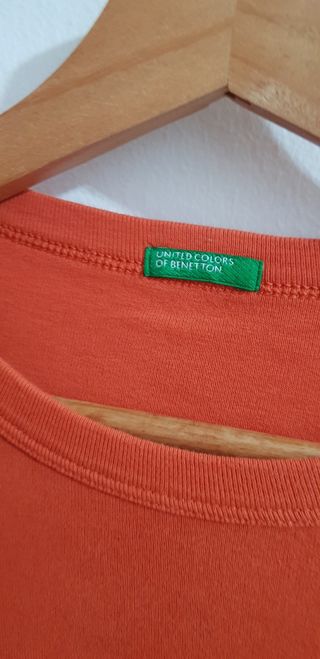 Camiseta manga larga BENETTON talla M