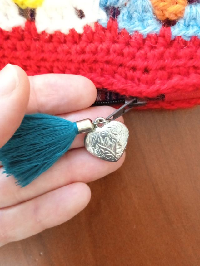 Neceser ganchillo 18cm *22cm