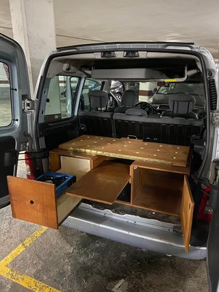 mueble camper furgoneta