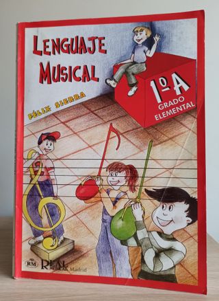 Libro Música Lenguaje Musical 1ºA Grado Elemental