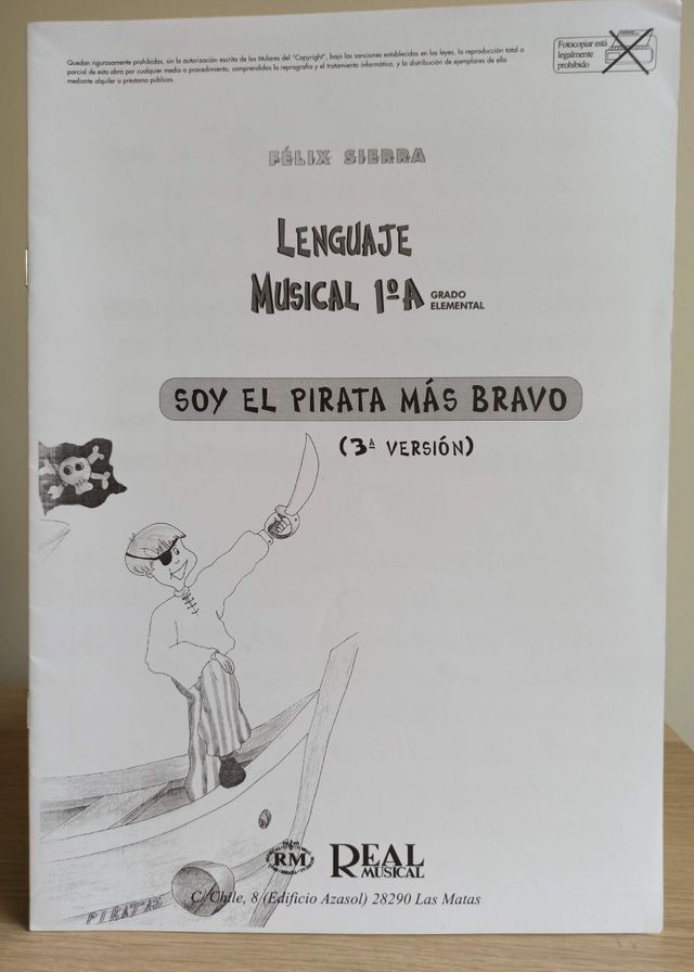 Libro Música Lenguaje Musical 1ºA Grado Elemental