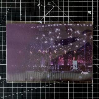 BTS LYSY lenticular postcard pob